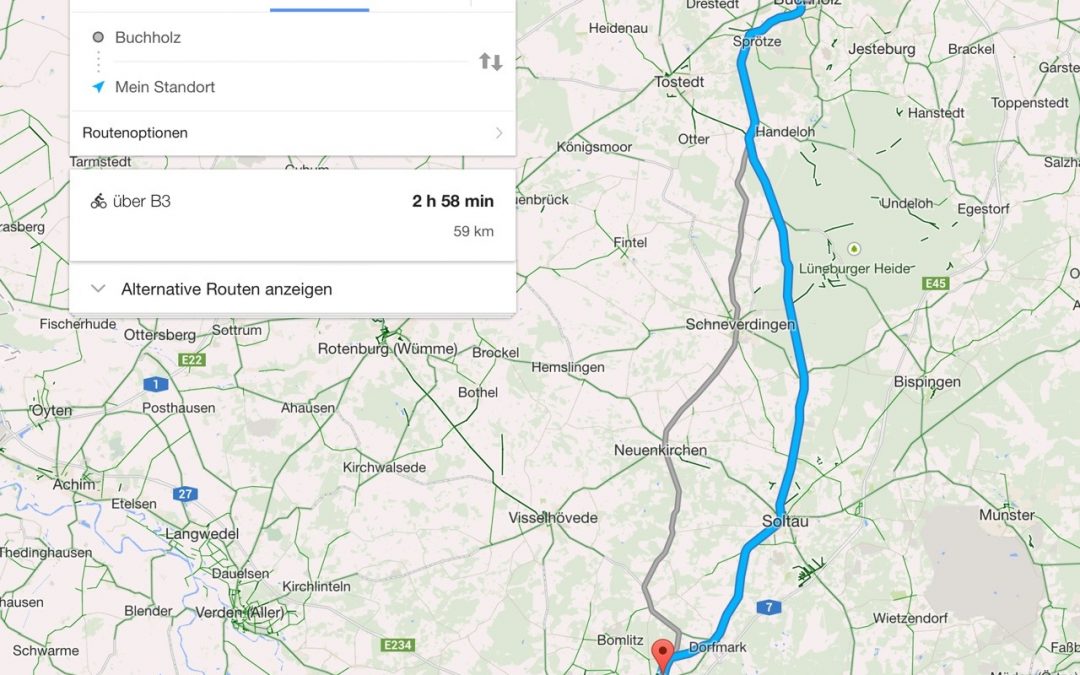 Tag 4: Buchholz in der Nordheide nach Bad Fallingbostel